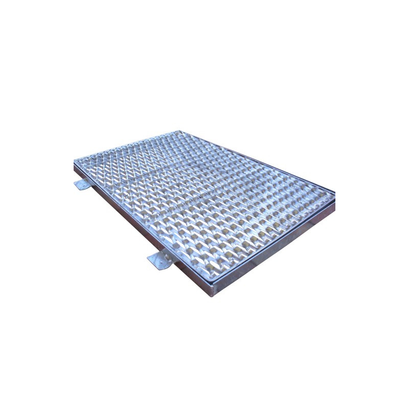 Wycieraczka ocynkowana 52x35 mała